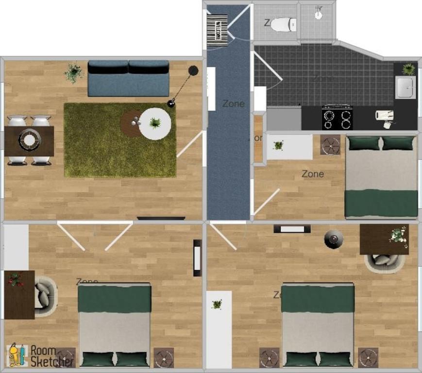 Apartamento Centrally Located 4 Copenhaga